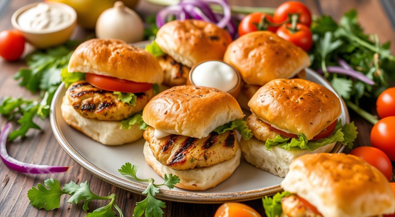 chicken sliders