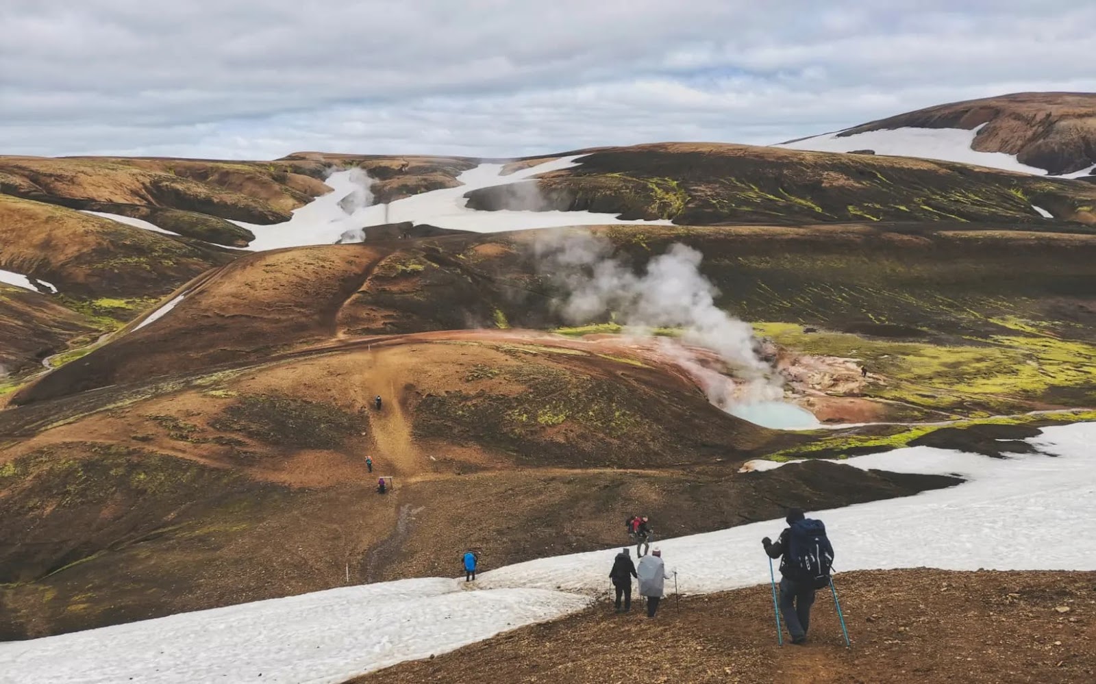 The Laugavegur Trail (Landmannalaugar to Þórsmörk)