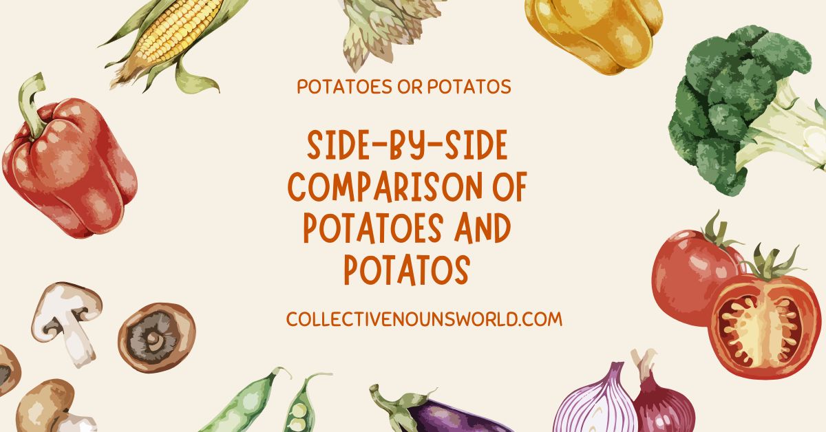 How to pluralize potato