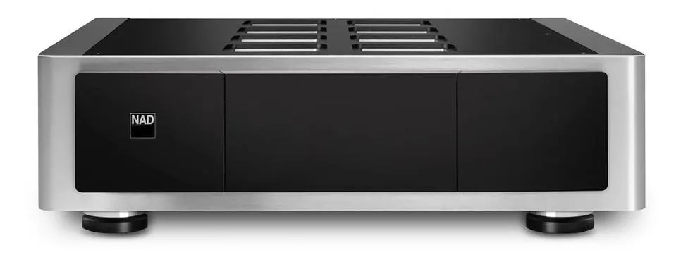 NAD M23 V2 Stereo Power Amplifier front view.