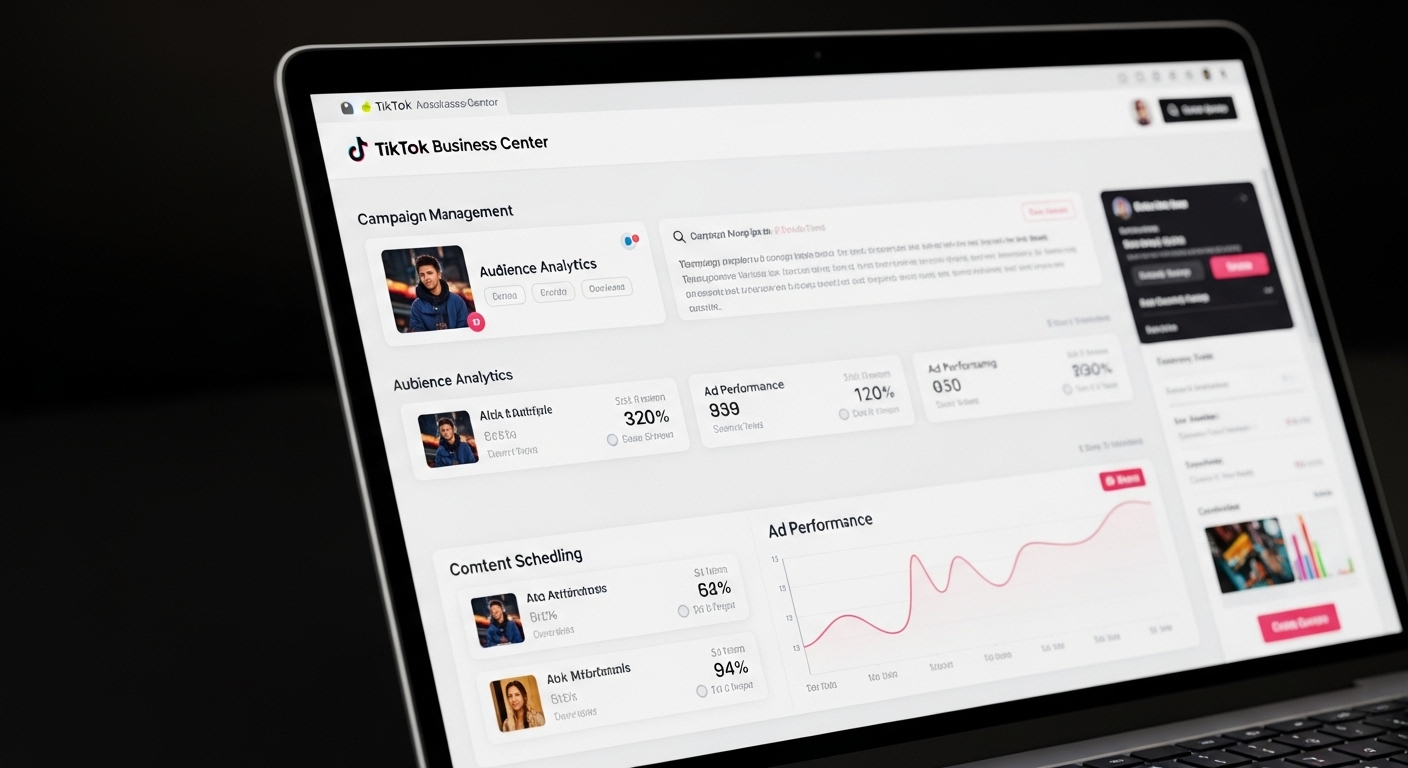 TikTok business center 