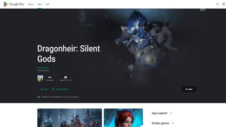 Download Dragonheir Silent Gods on Google Play Store