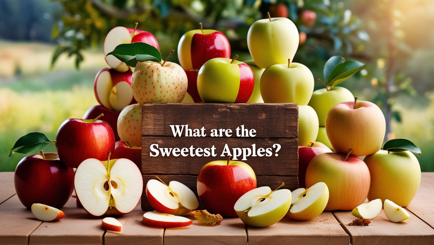 What are the sweetest apples