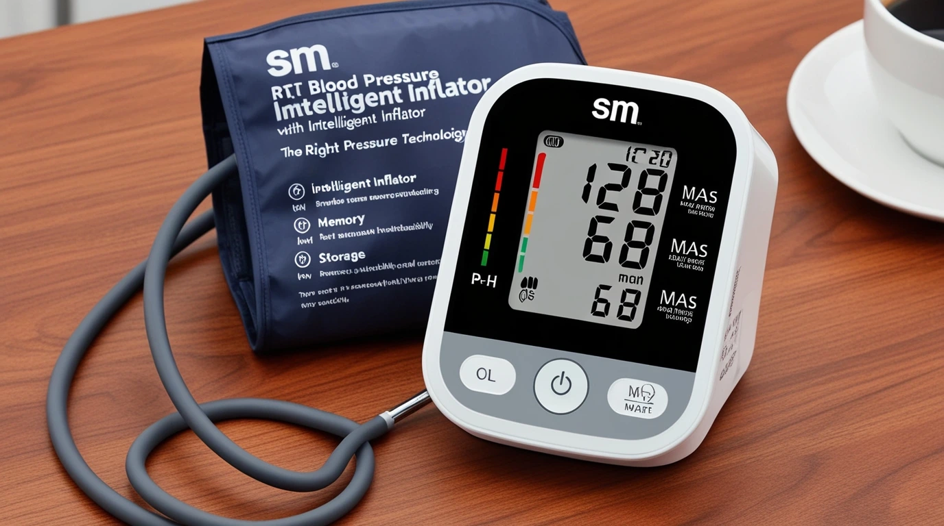 Sm the RT Blood Pressure Monitor With Intelligent Inflator