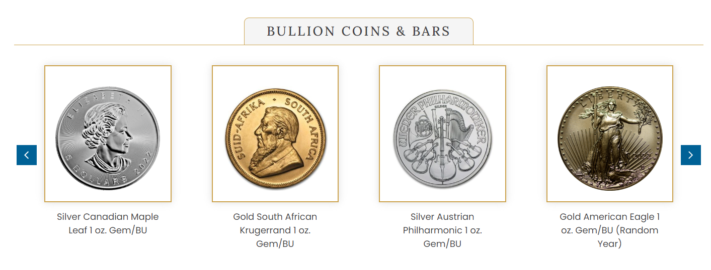 GSI Exchange gold and silver