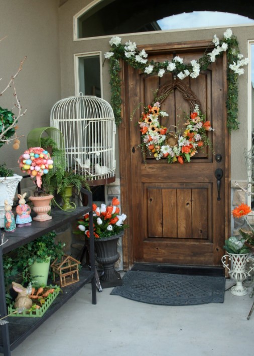 Spring Porch Decor