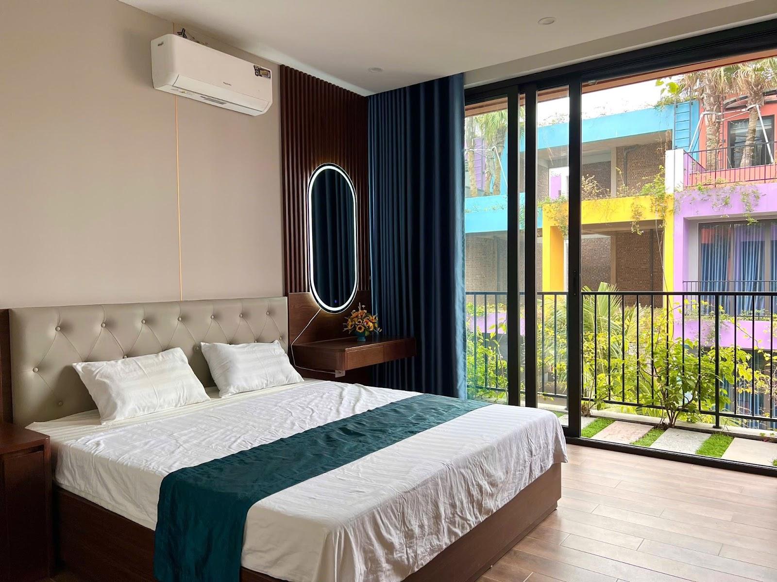 Không gian phòng ngủ tại villa A7-15