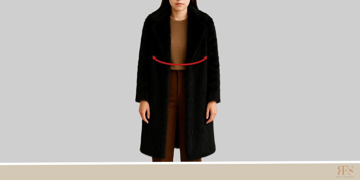 How to Measure Waist for Fur Coat