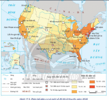 BÀI 17: VỊ TRÍ ĐỊA LÍ, ĐIỀU KIỆN TỰ NHIÊN, DÂN CƯ VÀ XÃ HỘI HOA KỲ