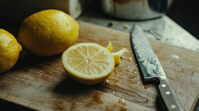 how to cut lemon wedges