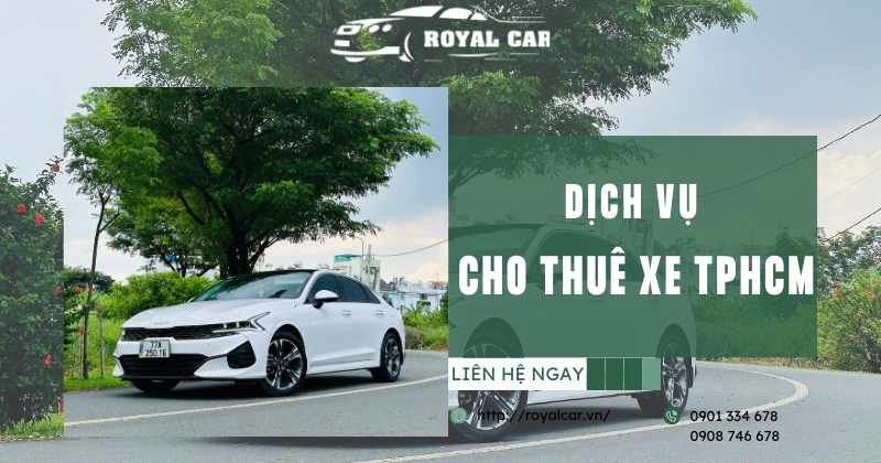 Dịch vụ cho thuê xe tại TPHCM 1