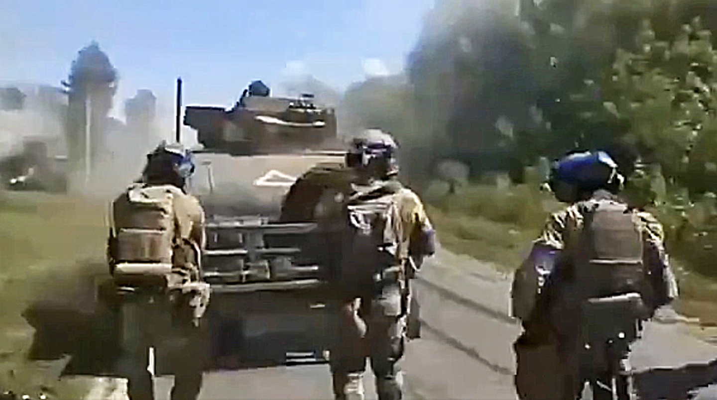 Ukrainian troops are pushing westward in Russia's Kursk Oblast as part of an effort to crea