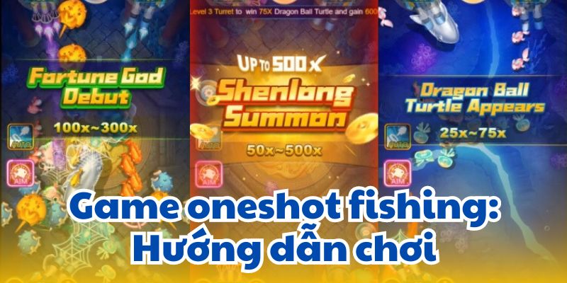 Game oneshot fishing: Hướng dẫn chơi