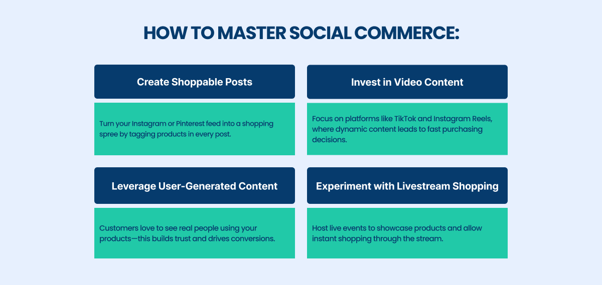 how to master social commerce