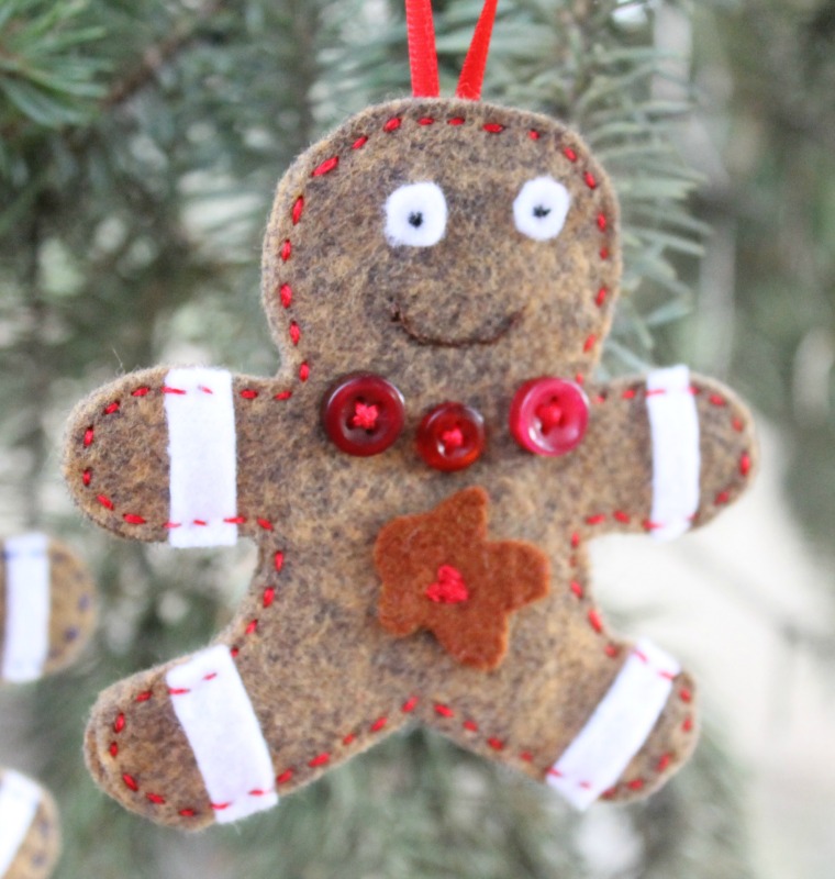 gingerbread christmas ornament 1