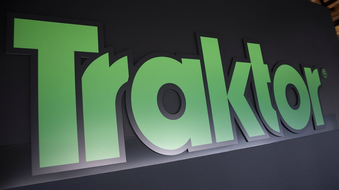 best Traktor font to capture all characters