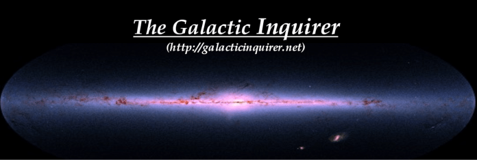 A bright light in space

Description automatically generated