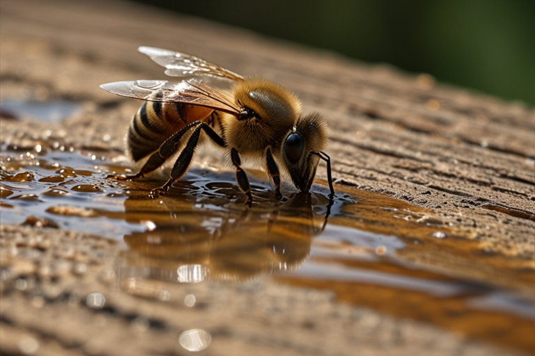 Why Are Honeybees All Over My Mophead