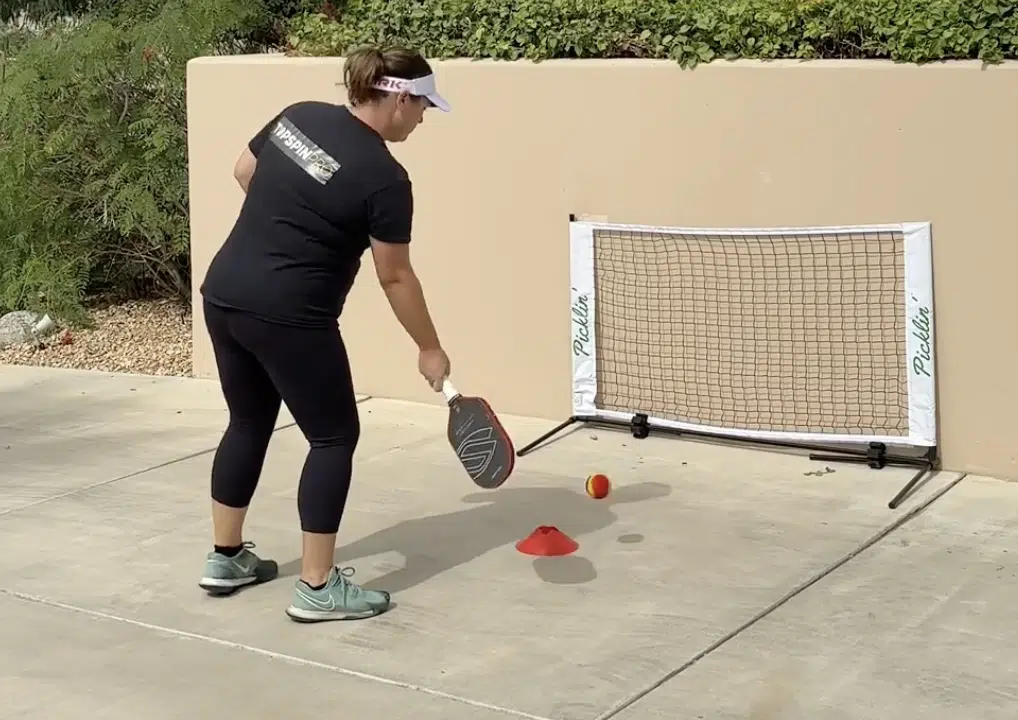 Latihan Pukulan Volley Pickleball - Wall Volley Drill