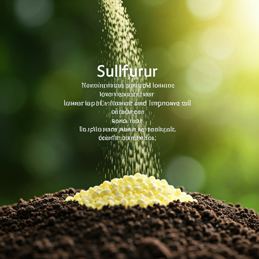 Sulfur's Role in Soil pH Adjustment