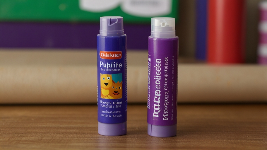 Washable Glue Stick - Purple - 1.41 oz - Jumbo