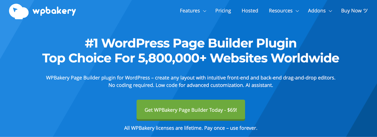 best custom header builder for wordpress - WP Bakery