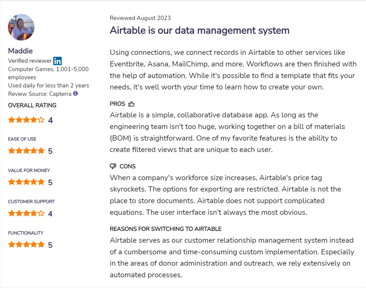 Airtable review