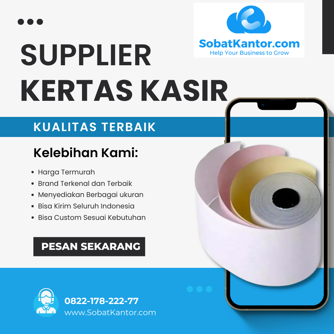 jual kertas kasir Batu