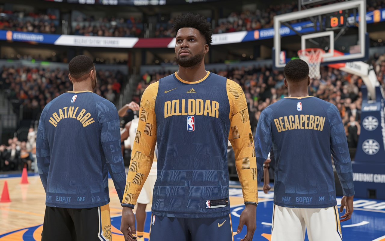 GBAS Shooting Shirts NBA 2K23 Mod