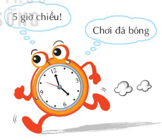 TUẦN 5THỜI GIAN BIỂU CỦA EM1. Chia sẻ về hoạt động hằng ngày của em.- Chơi trò tung bóng và kể tên những hoạt động em thường làm.- Xác định thời gian dành cho mỗi hoạt động.Giải nhanh: - Những hoạt động em thường làm: ăn sáng, vệ sinh cá nhân, đi học, làm bài tập về nhà,..- Thời gian cho các hoạt độngHọc tập: sáng từ 7 giờ đến 10 giờ 30, chiều từ 14 giờ đến 17 giờ, tối từ 19 giờ đến 21 giờ.Chăm sóc cá nhân: sáng từ 6 giờ đến 6 giờ 15, tối từ 21 giờ đến 21 giờ 30.Giải trí: từ 17 giờ đến 18 giờ.Làm việc nhà: từ 18 giờ đến 19 giờ.2. Lập thời gian biểu cho các hoạt động hằng ngày của emSắp xếp thời gian phù hợp cho từng hoạt động trong ngày.Dùng màu sắc phân loại công việc.Tham khảo thời gian biểu sau:Giải nhanh: QUÝ TRỌNG THỜI GIAN