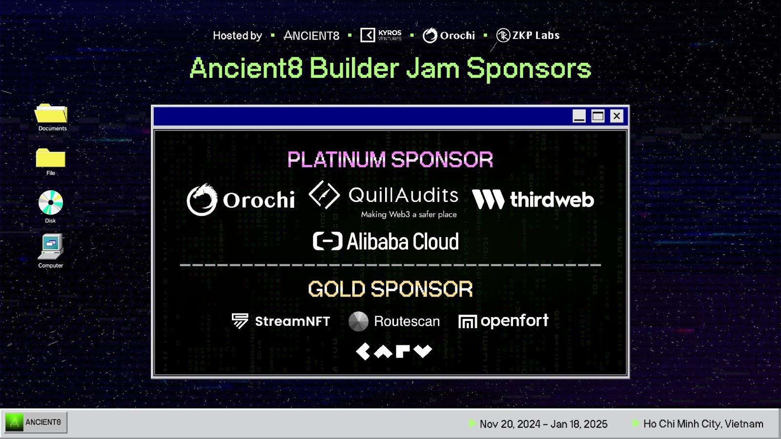 Introducing the Ancient8 Builder Jam Hackathon: Empower Ideas – Build the Future