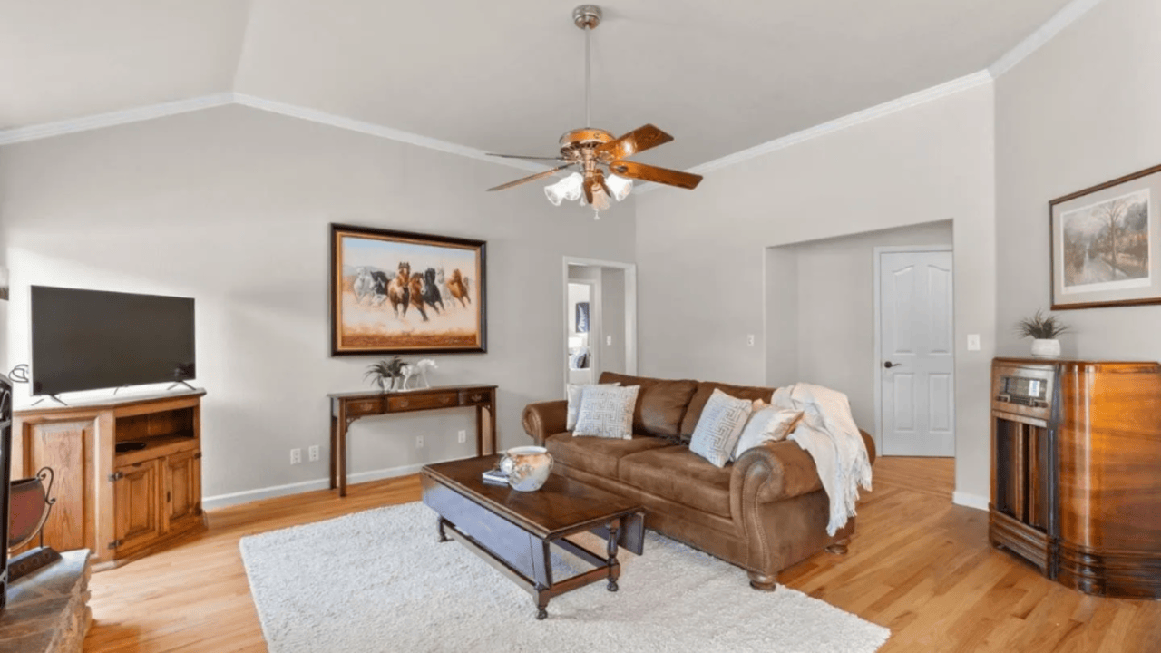 Tour This 3,136 Sq Ft Four Bedroom Ranch Style Residence in Tres Pinos, CA with Vaulted Ceilings and Gourmet Kitchen(Floor Plan Inside)