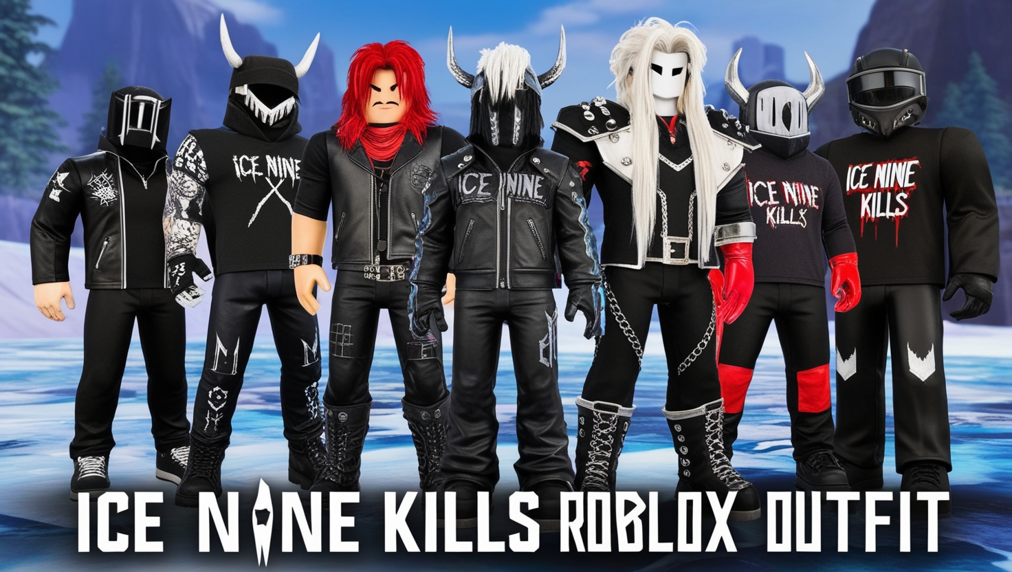 ice nine kills roblox outfit