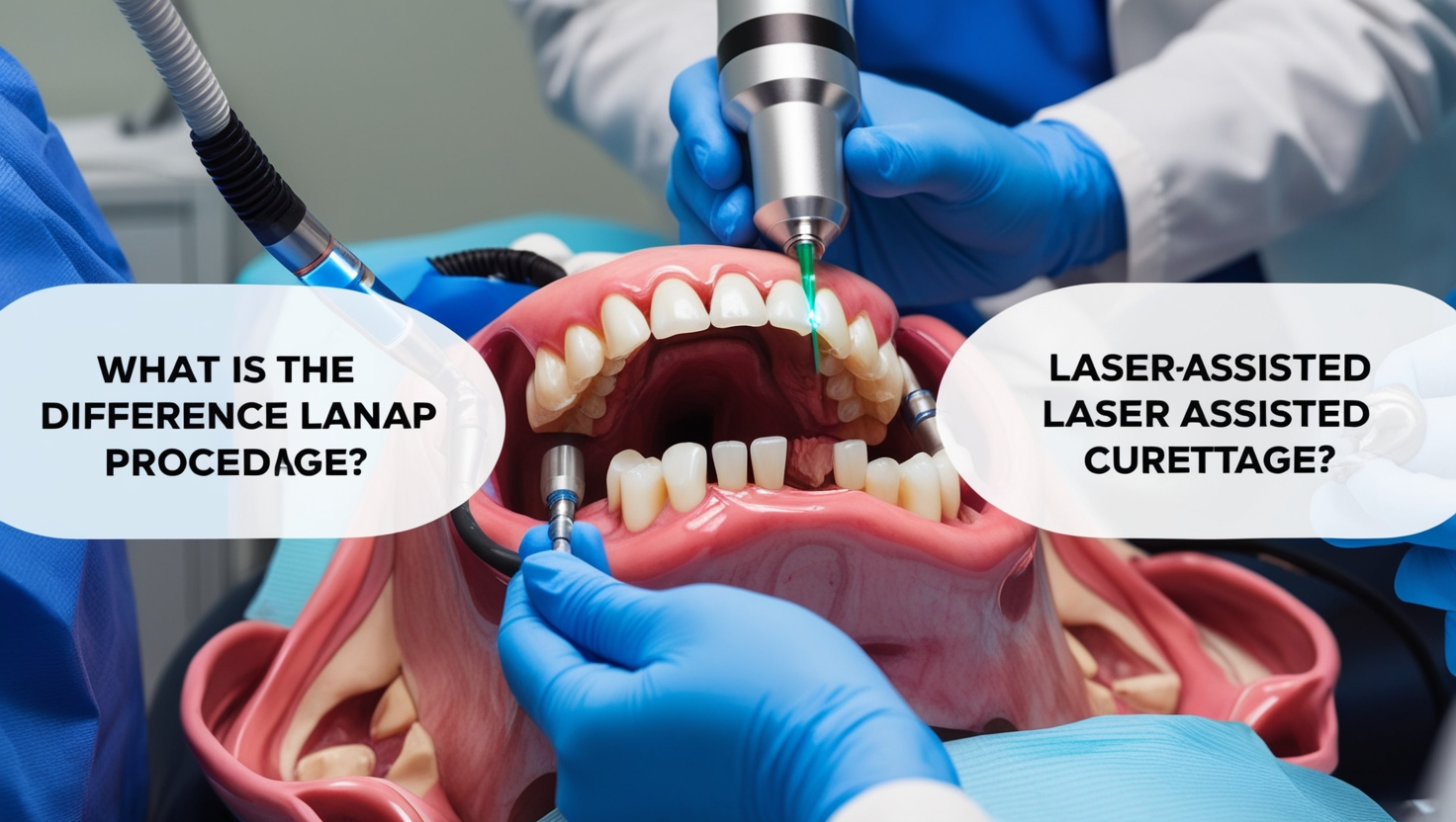 What is the Difference Between LANAP and Laser Assisted curratuge