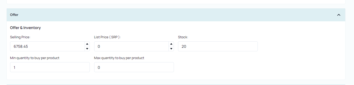 how to change product price shoppable business