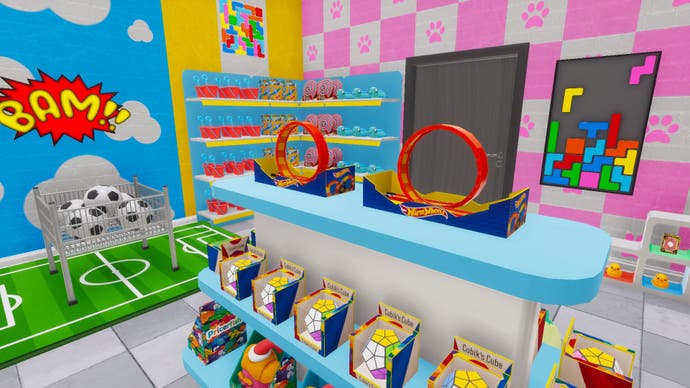 Tampilan mainan untuk Warm Wheels di Toy Shop Simulator