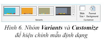 BÀI 6: SỬ DỤNG CÁC BẢN MẪU TRONG TẠO BÀI TRÌNH CHIẾU