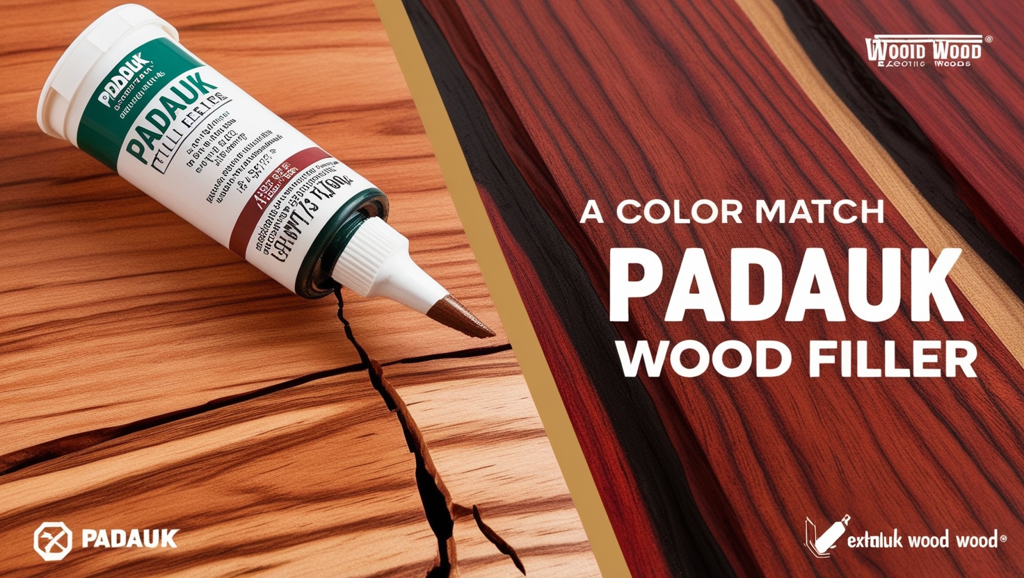 Color Match Padauk Wood Filler