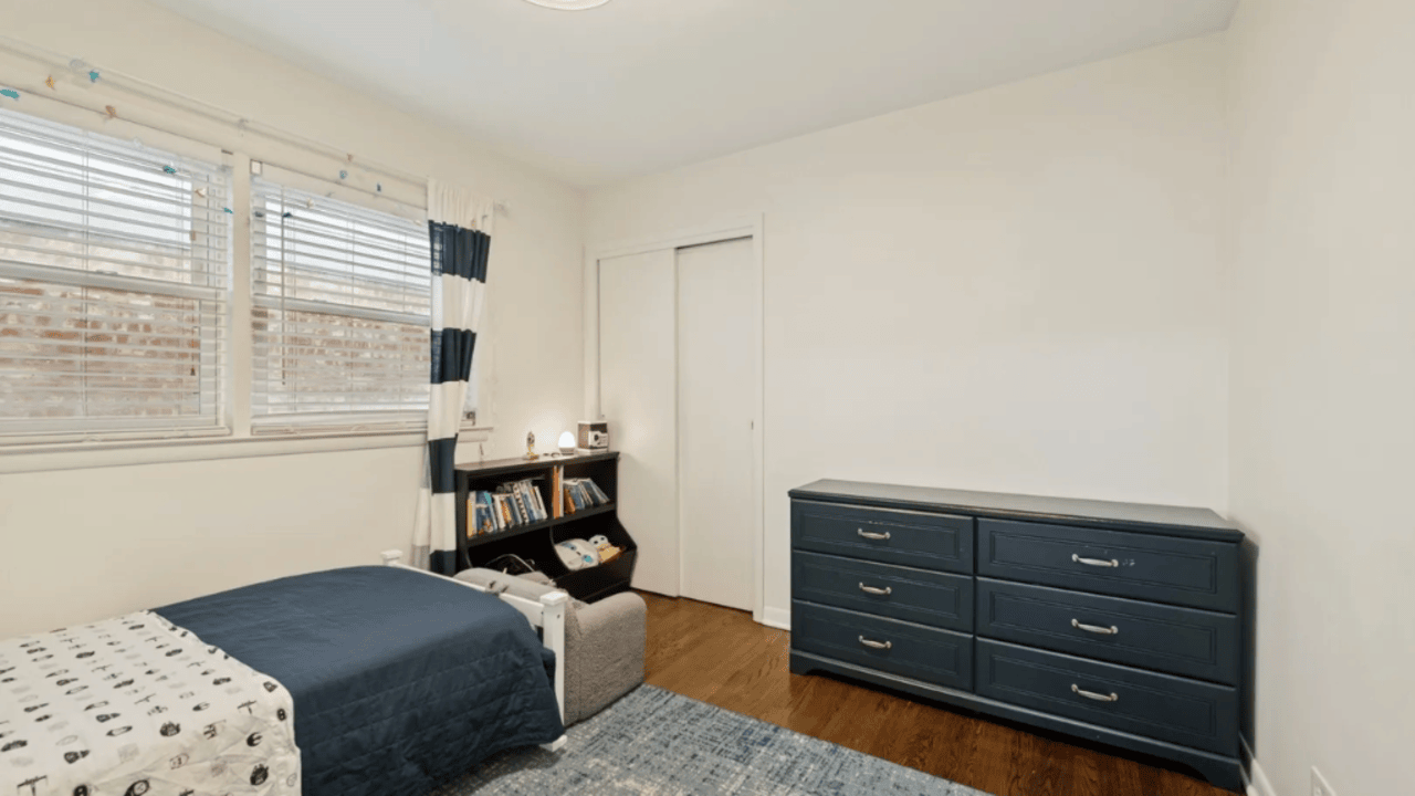 Tour This 1,750 Sq Ft Brick Ranch in Chicago, IL with Recreation Room and Walk-In Shower