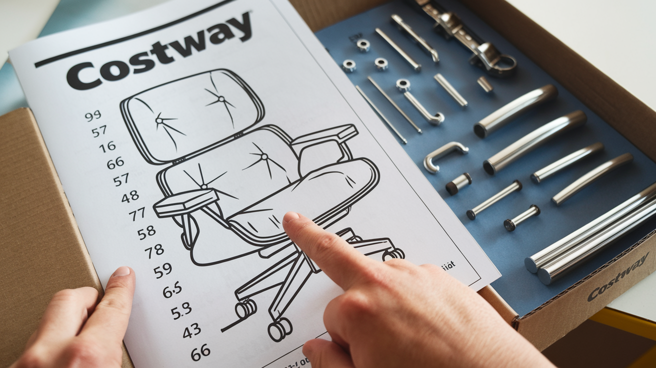 Costway Chair Model 5T0329347 Parts Manual