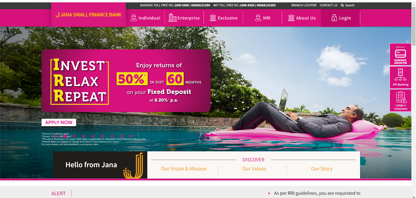 Jana Small Finance Bank Home Loan Interest Rates