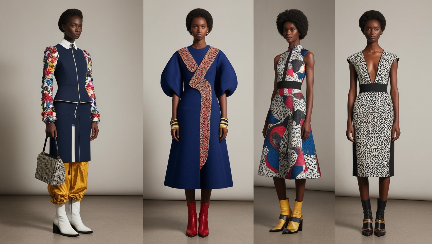 Y/Project A/W 24 Look 47 Dress
