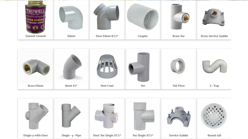 Agriculture PVC Pipe Fittings


