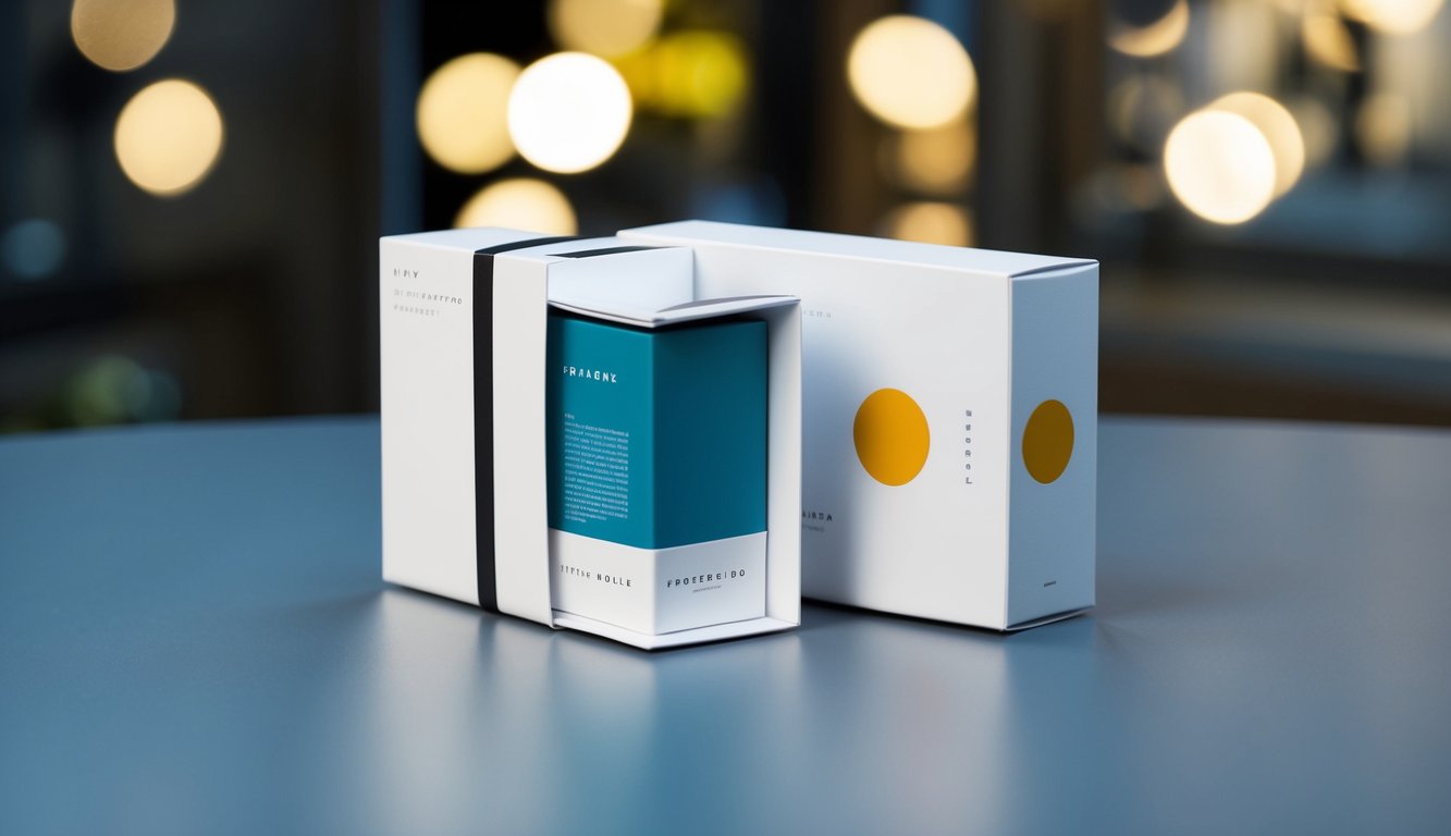 A sleek, modern packaging design with clean lines and bold colors, showcasing the product inside. The packaging is sturdy and secure, with clear branding and product information