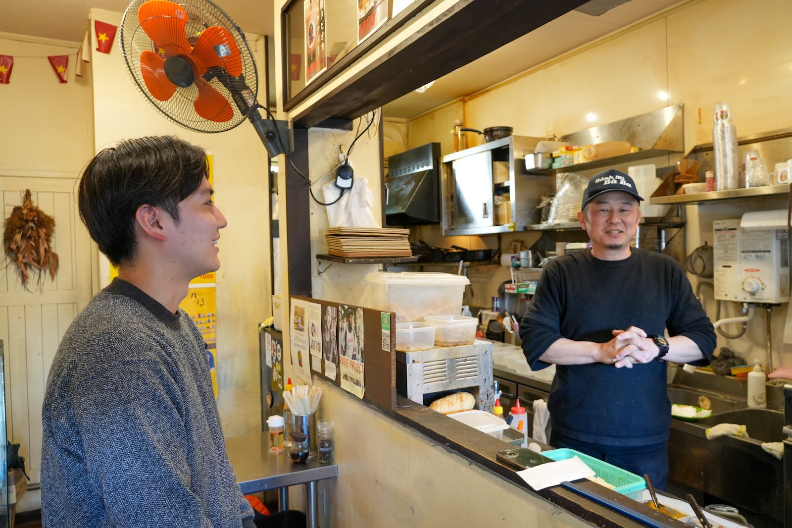 バインミーバーバーの店長・多和さん