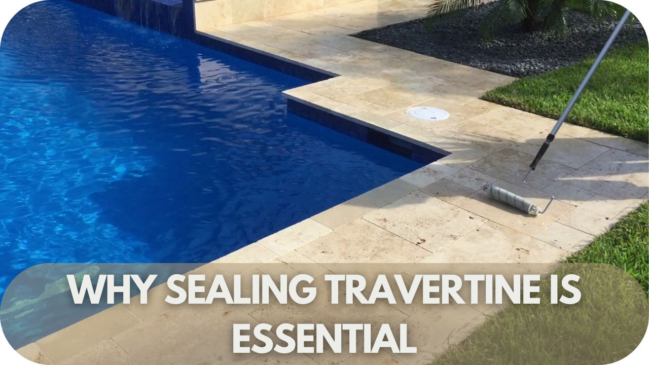 Learn why sealing travertine is essential for protecting its beauty and durability.