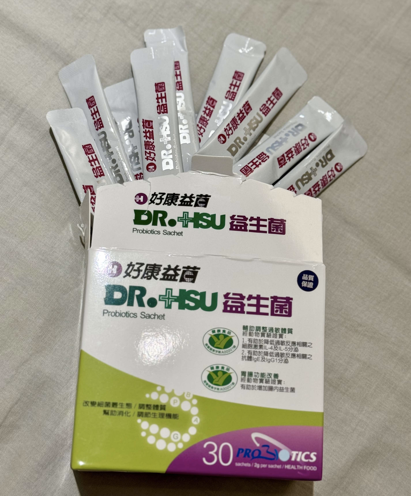 DR.HSU好康益菌 》醫師推薦！