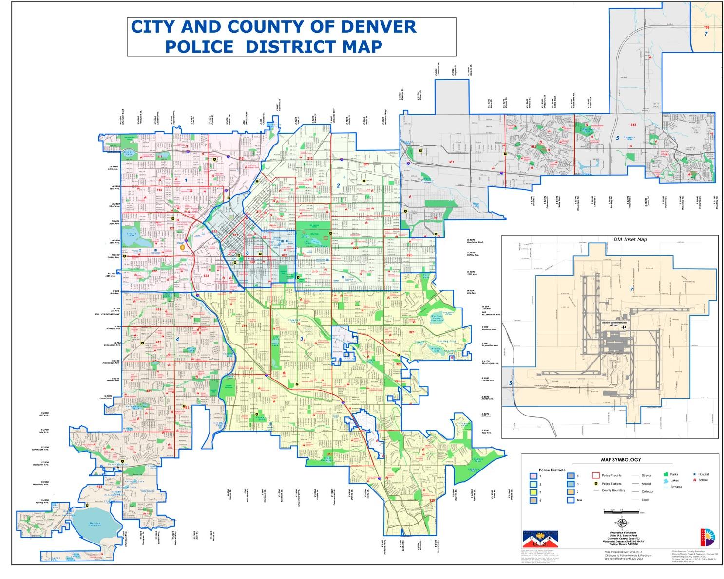 Police District Map