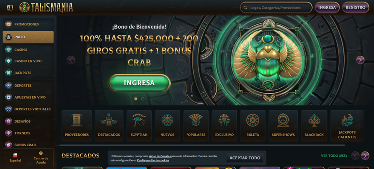 talismania casino chile