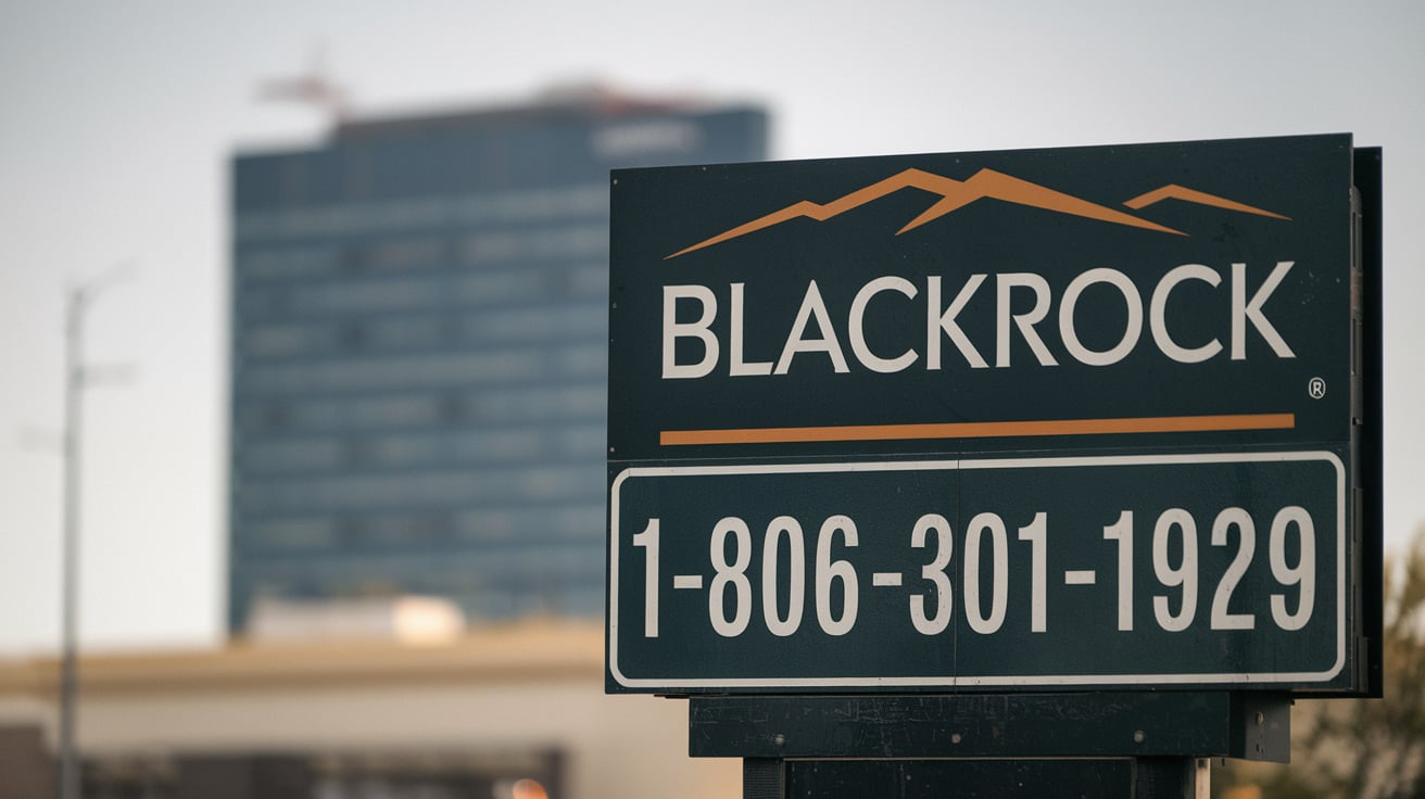 blackrock arbitration 1-806-301-1929
